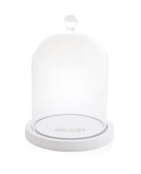 GLASS DOME - WHITE